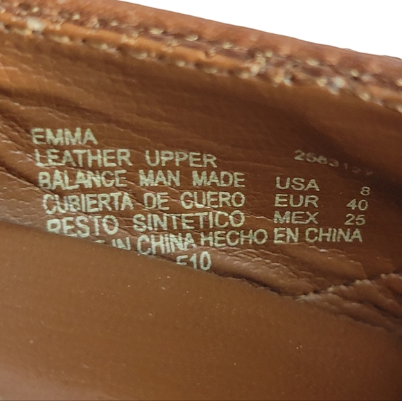 Earth Spirit Claasic Emma Leather Upper Brown Clog Women's Size 8 - Picture 13 of 16